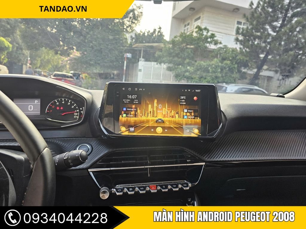 Màn hình Android Peugeot 2008