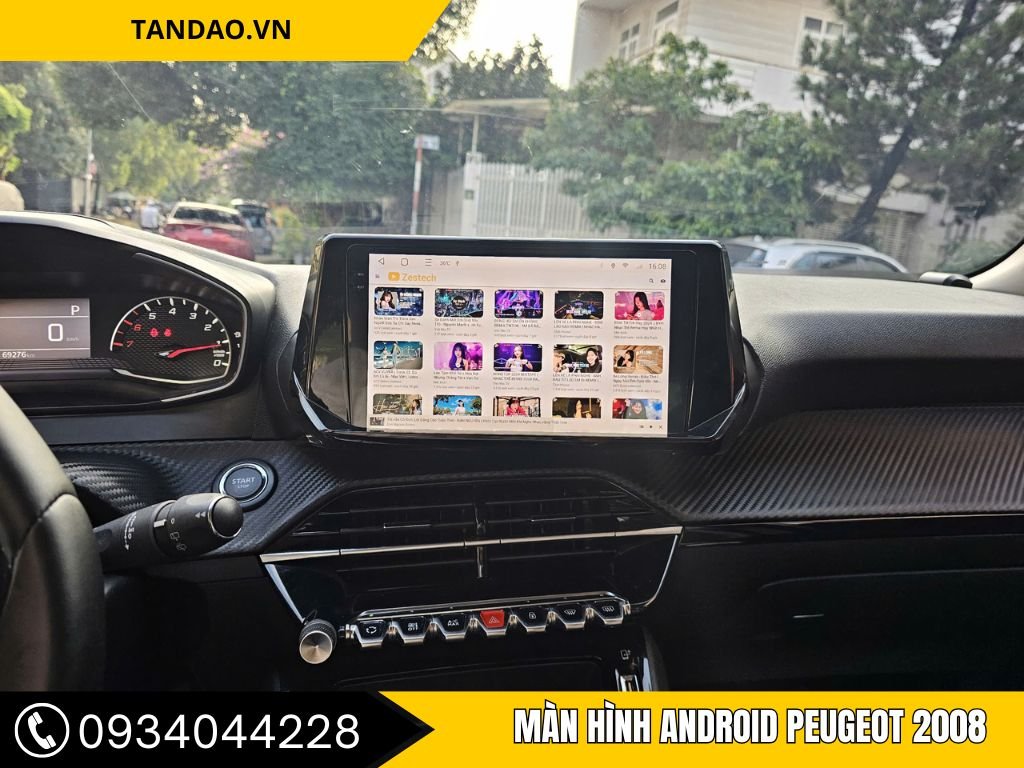 Màn hình Android Peugeot 2008