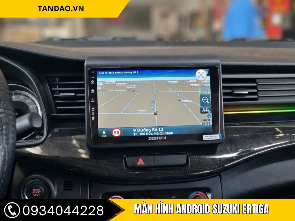Màn Hình Android Suzuki Ertiga