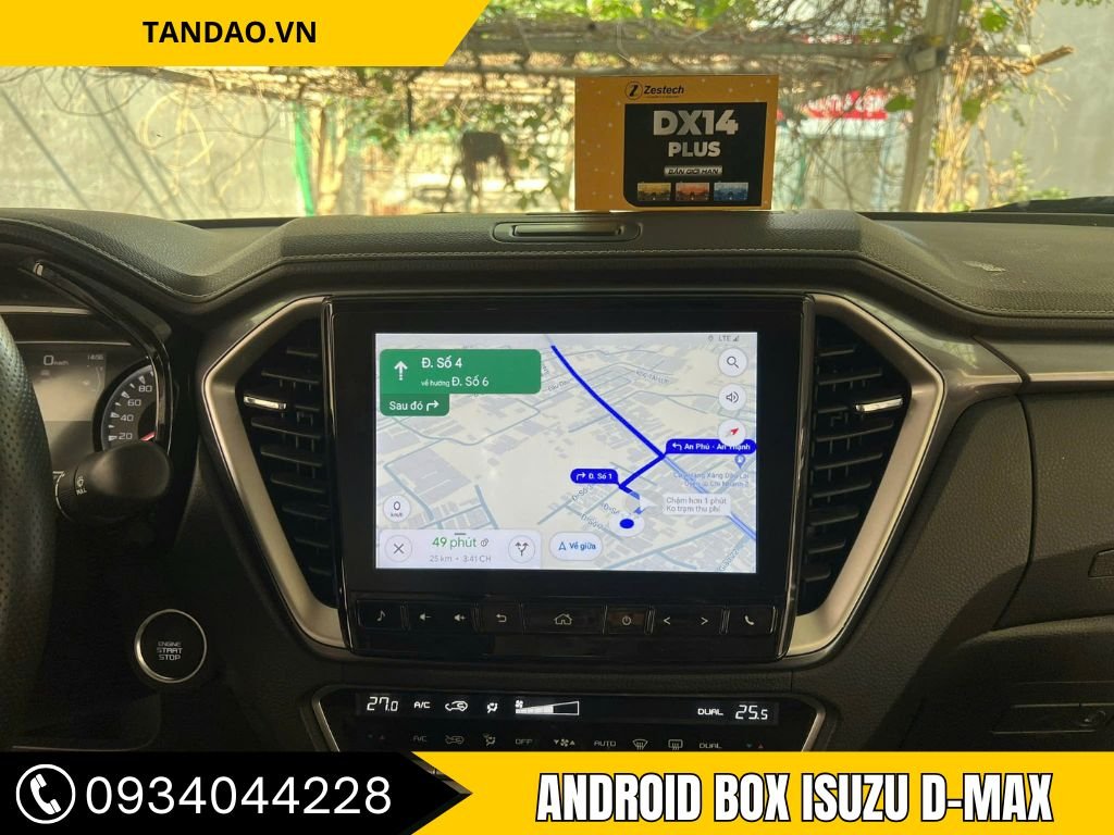 Android Box Isuzu D-Max