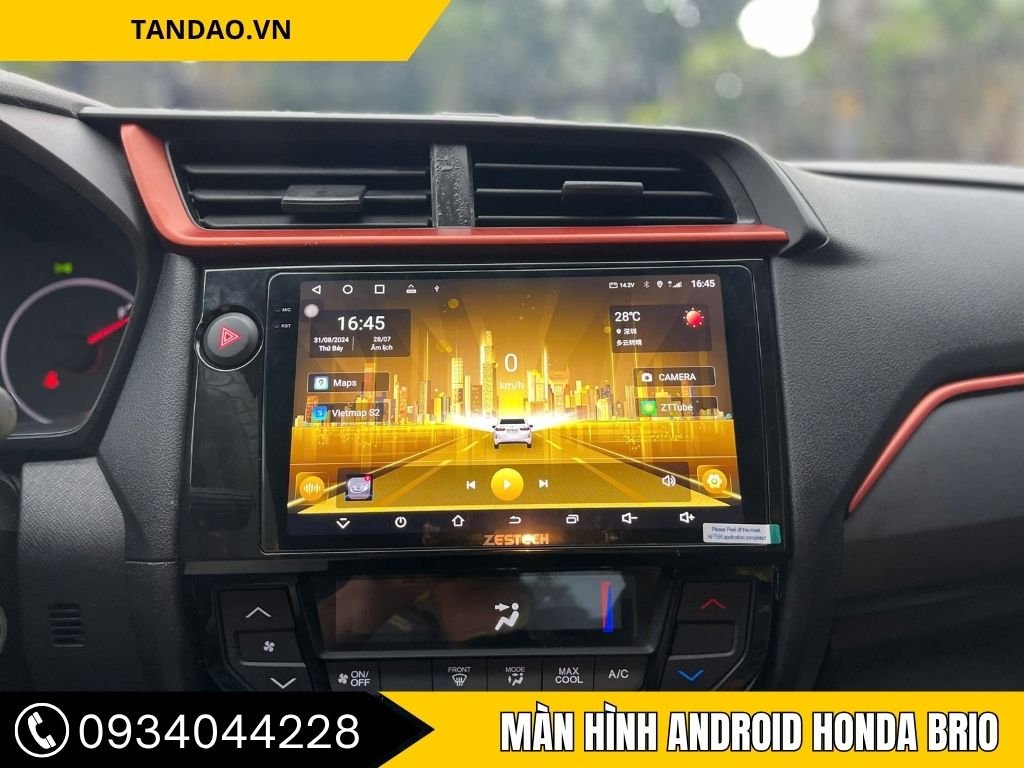 Màn Hình Android Honda Brio