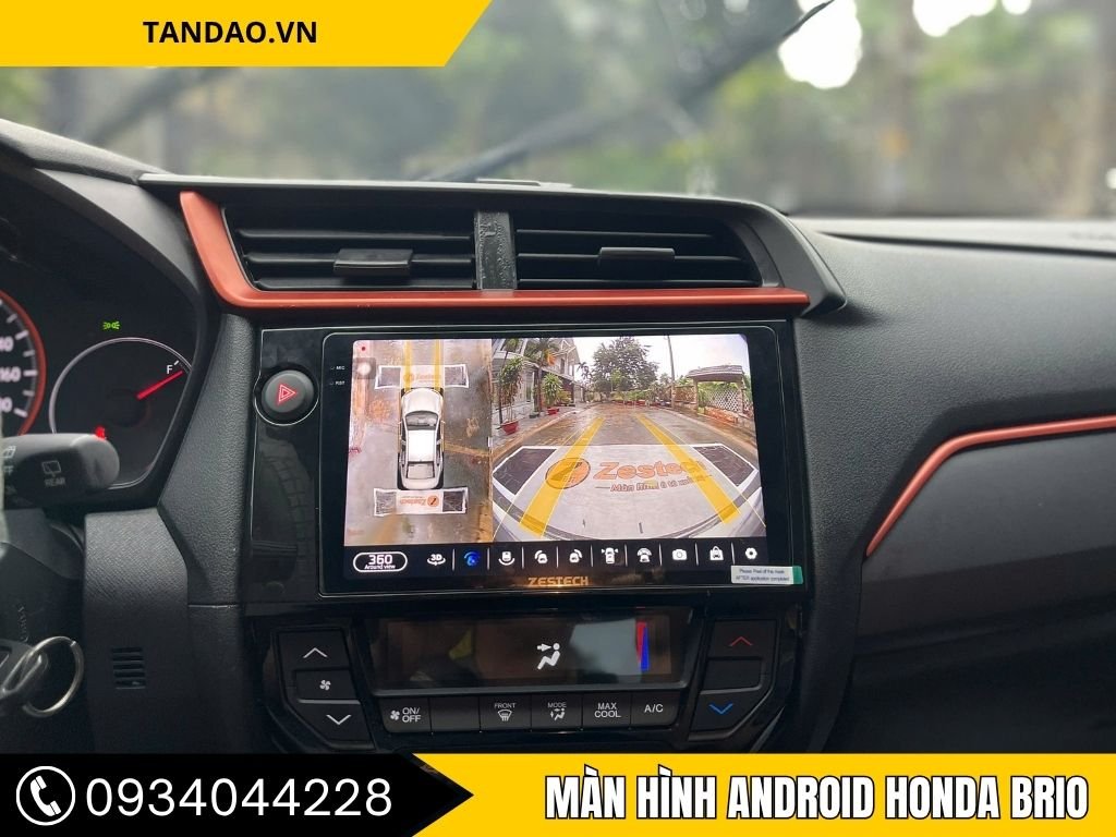 Màn Hình Android Honda Brio
