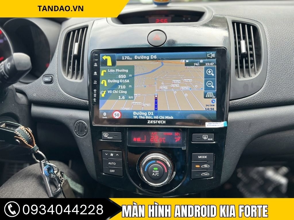 Màn Hình Android Ô Tô Huyện Hóc Môn