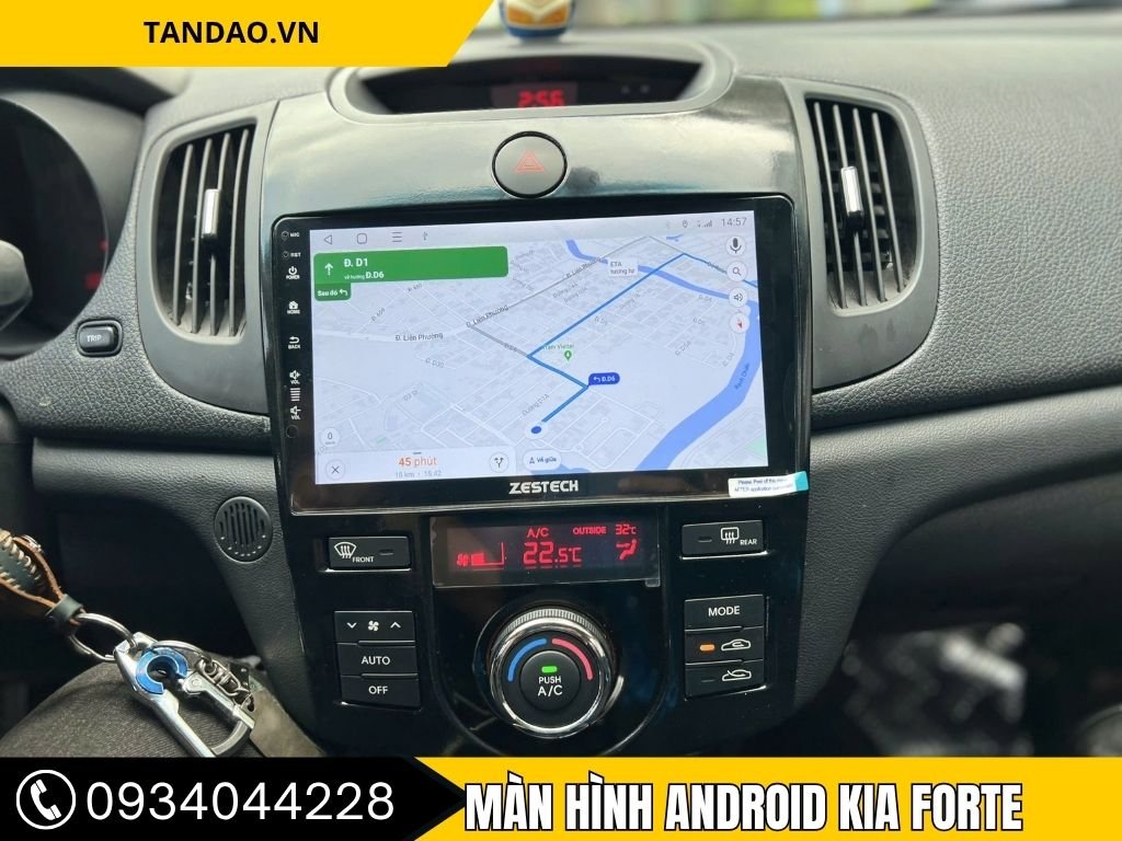 Màn Hình Android Kia Forte