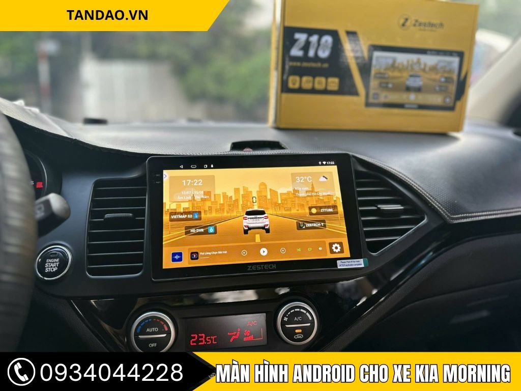 Màn Hình Android Kia Morning