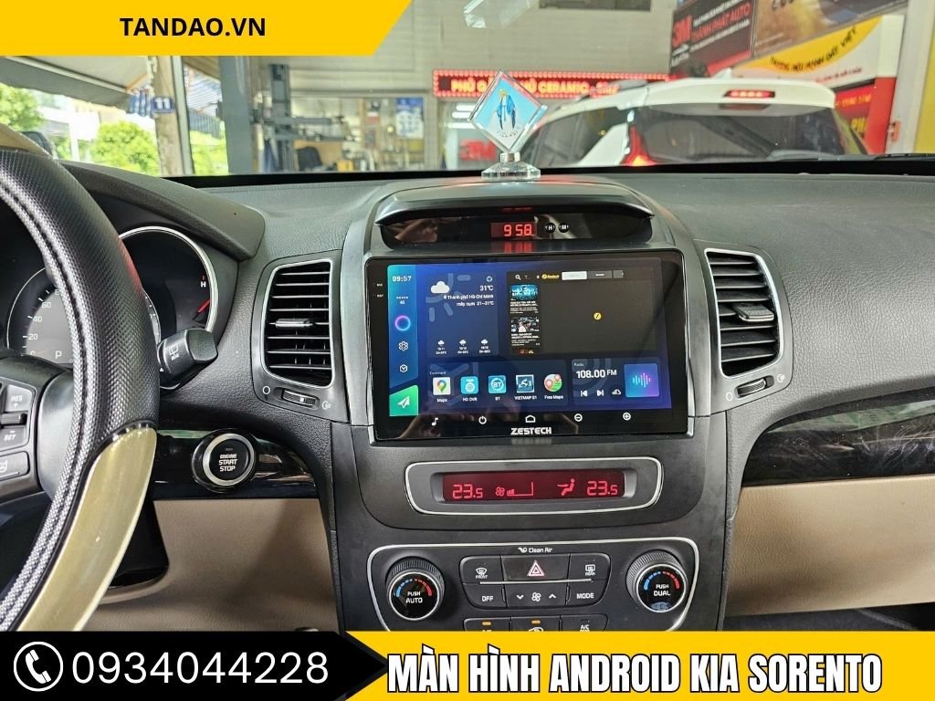 Màn Hình Android Kia Sorento