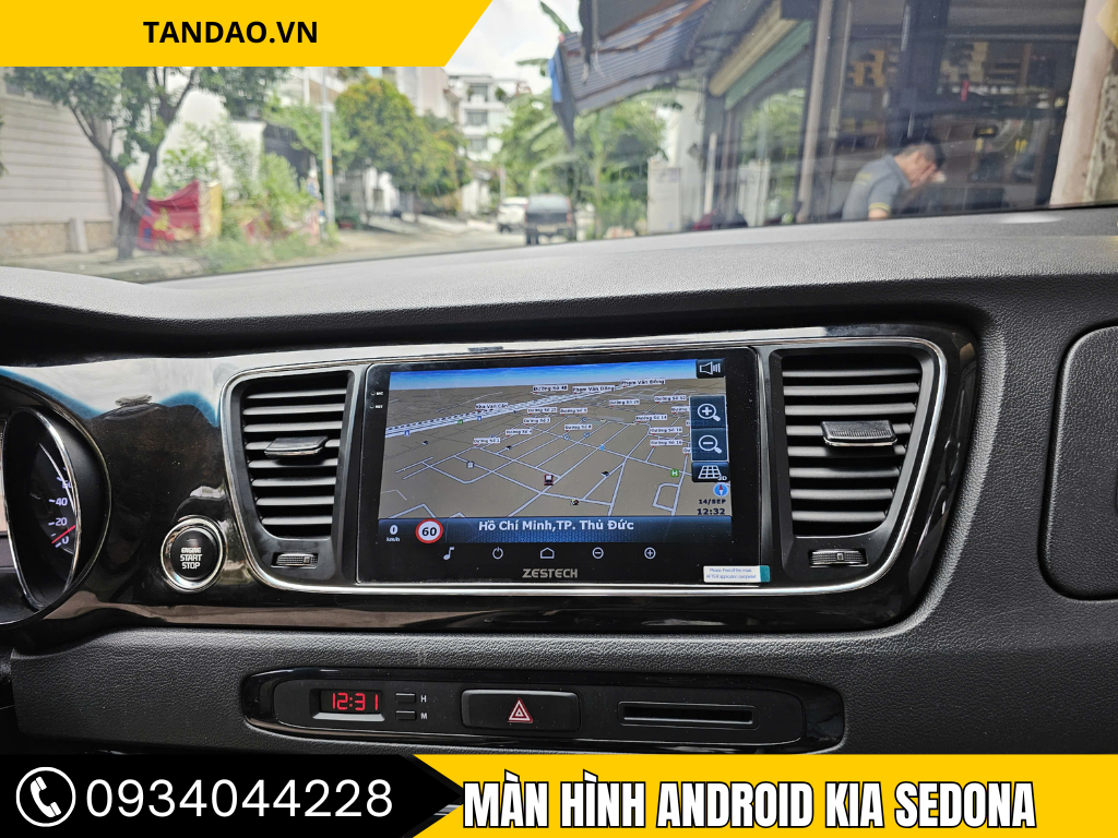 Màn Hình Android KIA Sedona