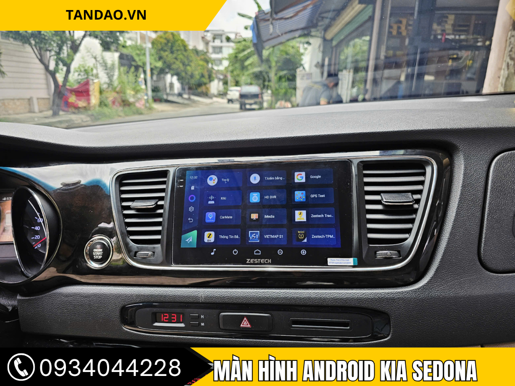Màn Hình Android KIA Sedona