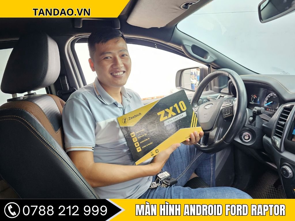 Màn hình Android Ford Raptor