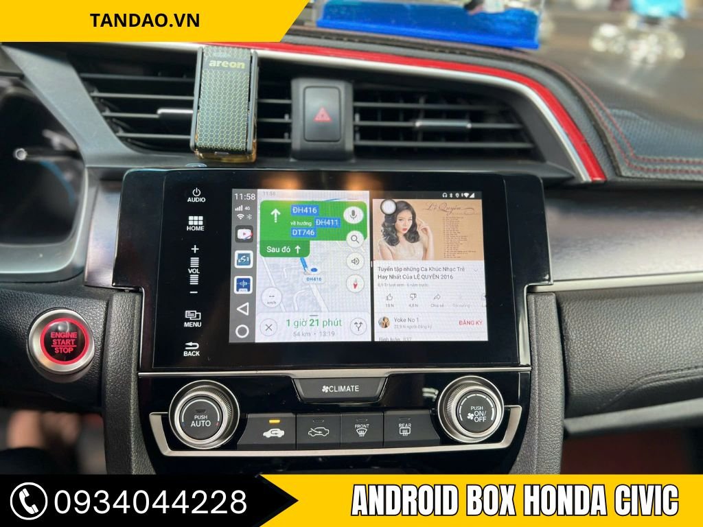 Android Box Honda Civic