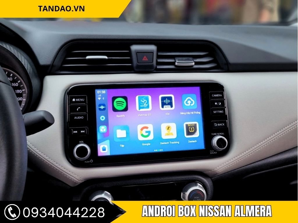 Android Box Nissan Almera 2023‑2025 giúp xe trở nên thông minh hơn, nâng cấp hệ thống giải trí và tối ưu kết nối.