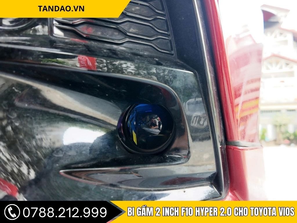 Bi Gầm 2 inch F10 Hyper 2.0 Cho Toyota Vios 