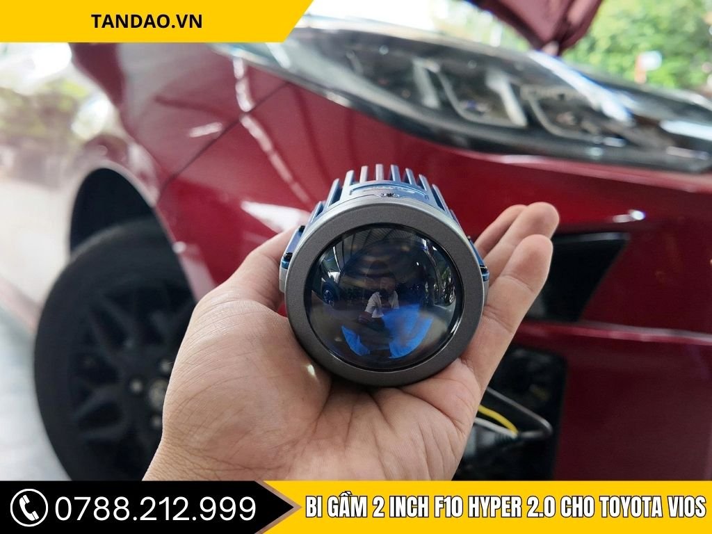 Bi Gầm 2 inch F10 Hyper 2.0 Cho Toyota Vios 