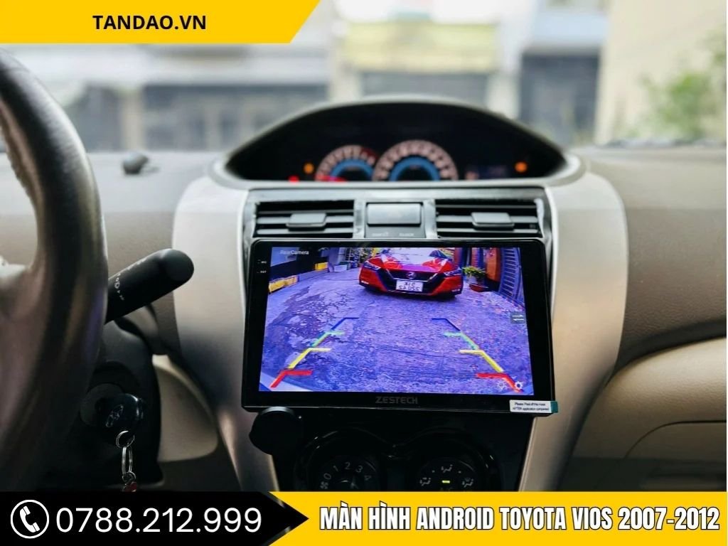 Màn Hình Android Toyota Vios 2008 - Nâng Cấp Đơn Giản, Hiện Đại