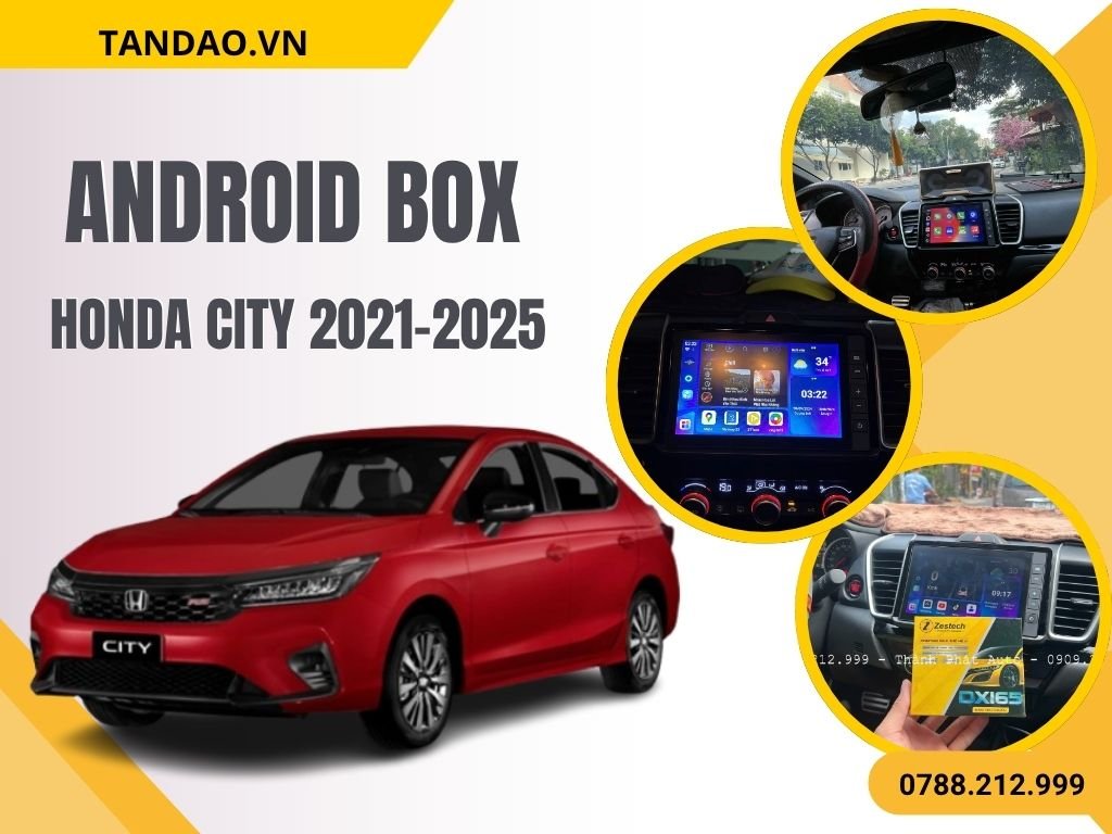 Android Box Honda City 2021-2025