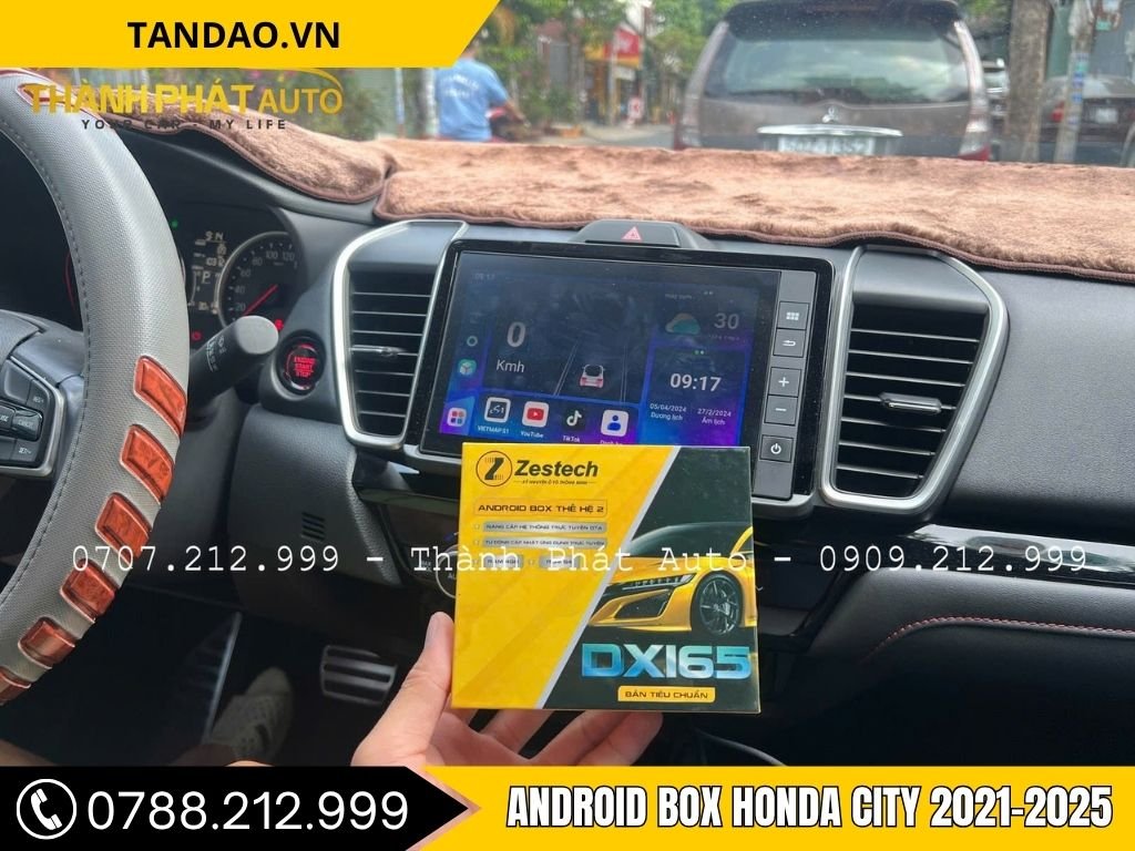 Android Box Honda City 2021-2025