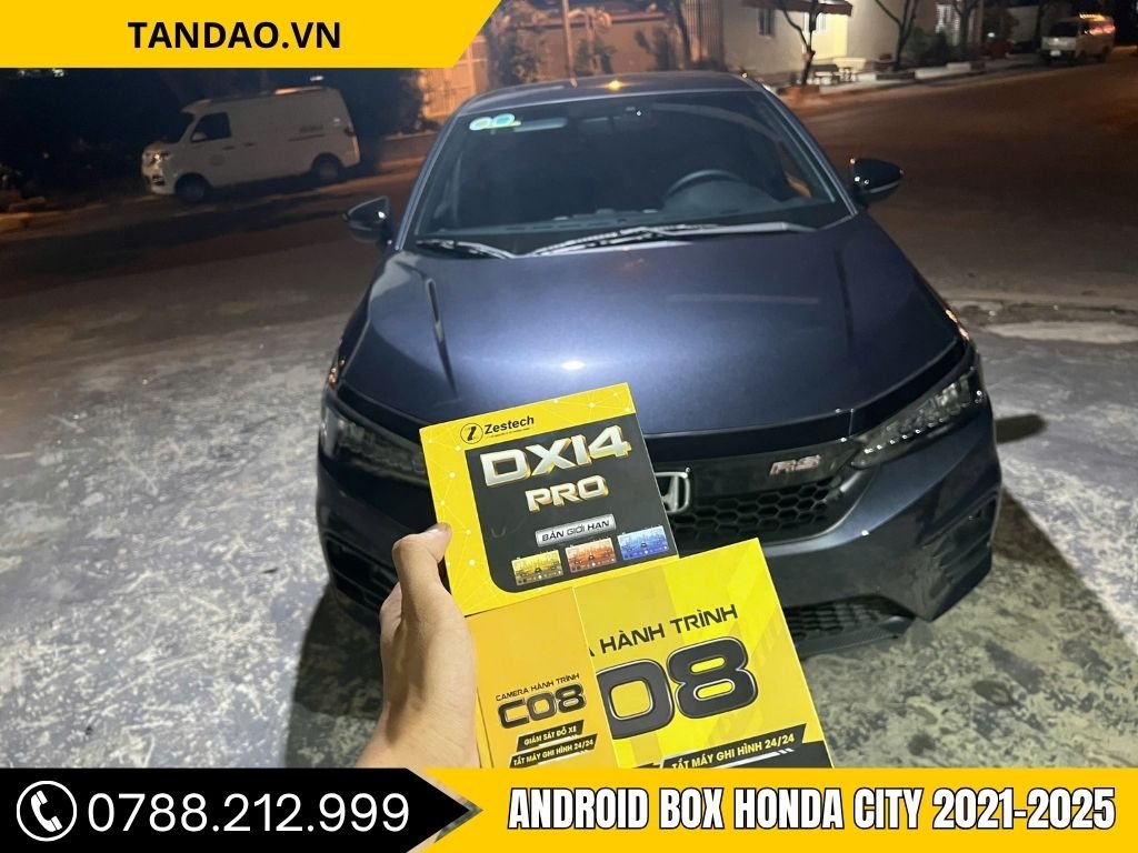 Android Box Honda City 2021-2025