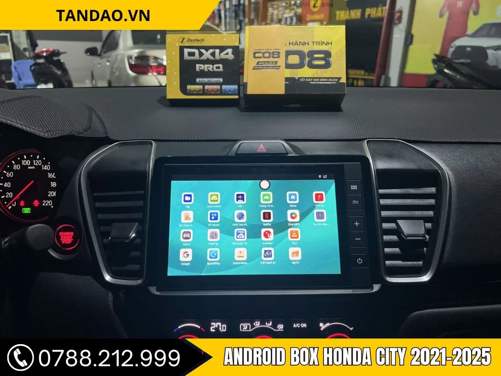 Android Box Honda City 2021-2025
