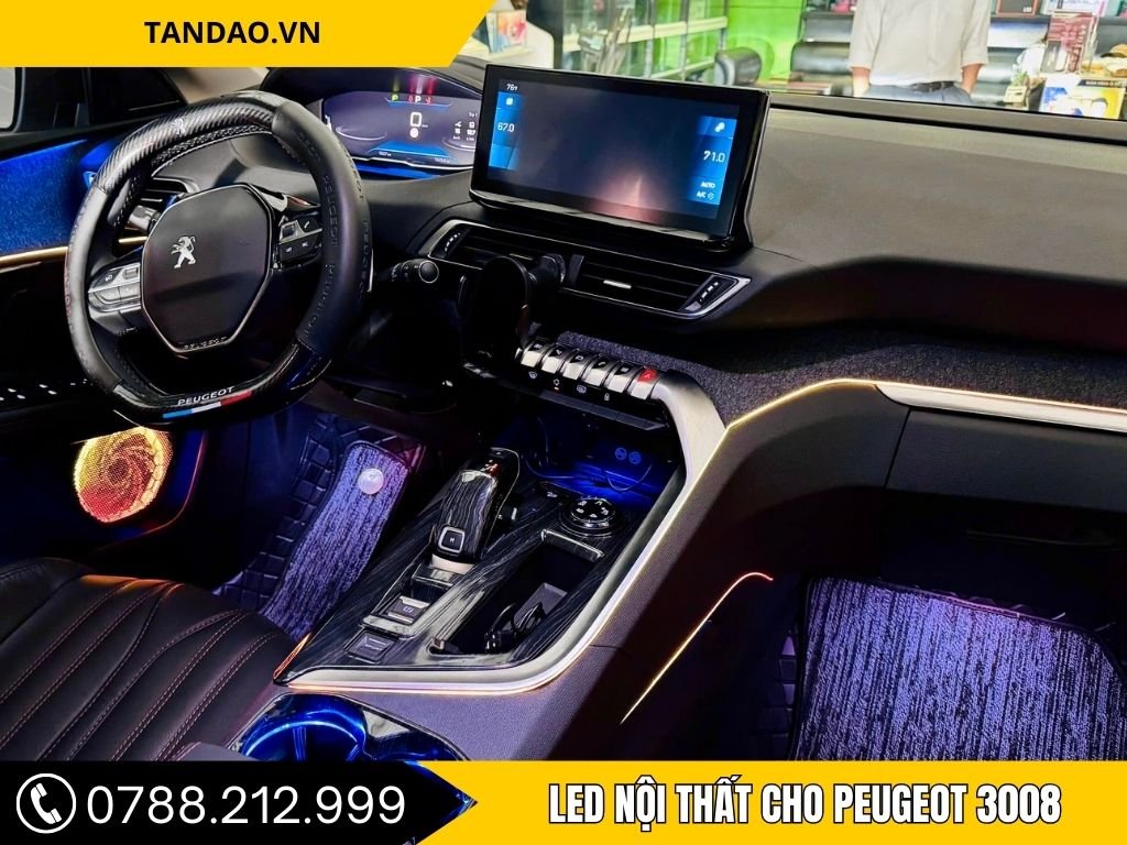 LED Nội Thất Peugeot 3008