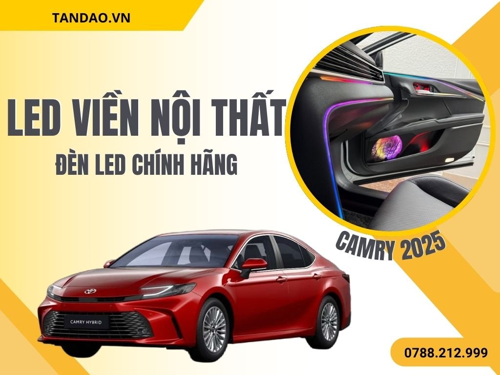 LED Nội Thất Camry 2025
