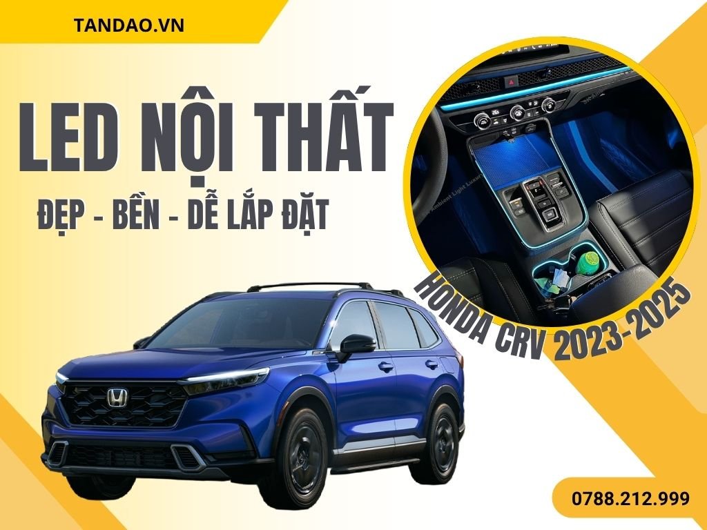 LED Viền Nội Thất Ô Tô Honda CR-V 2023 - 2025