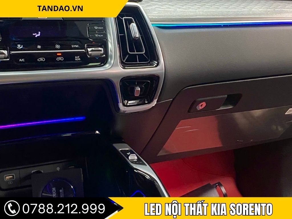 LED Viền Nội Thất Kia Sorento 