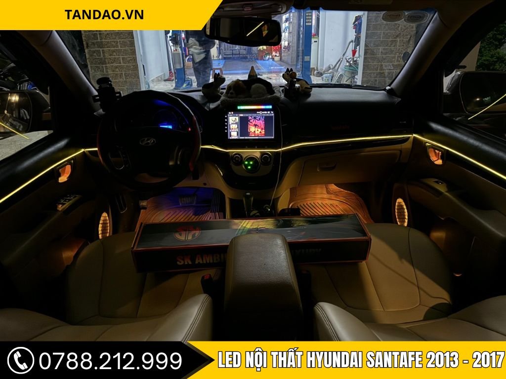 LED Viền Hyundai SantaFe 2013–2017