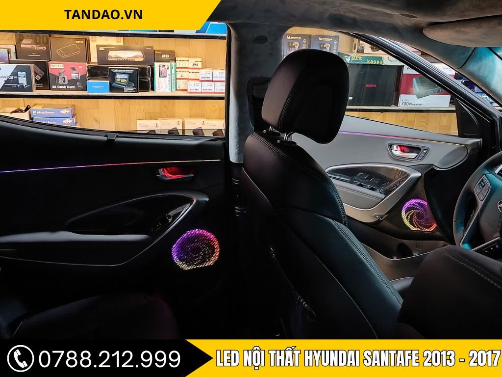 Led ô tô Hyundai SantaFe 2013-2017