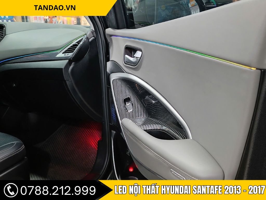 LED Viền Hyundai SantaFe 2013–2017