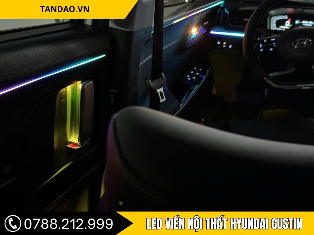 Led Viền ô tô Hyundai Custin