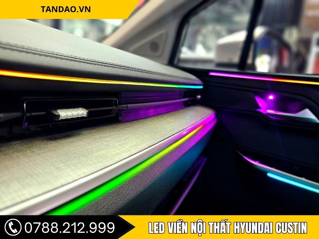Led Viền ô tô Hyundai Custin