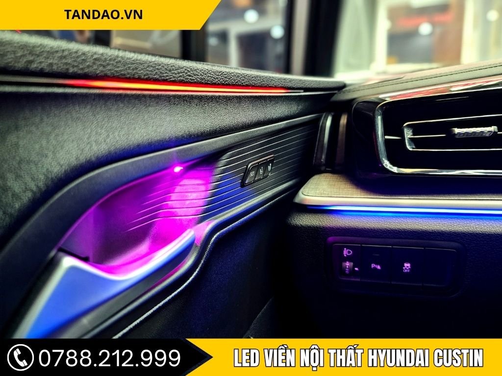 Led Viền Nội Thất Hyundai Custin