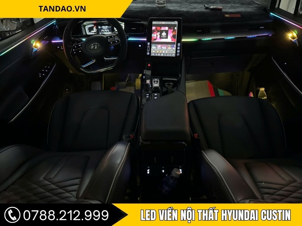 Led Viền Nội Thất Hyundai Custin