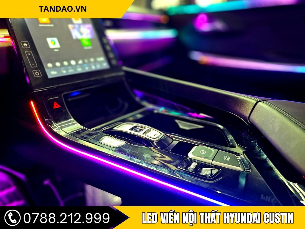 Led Viền ô tô Hyundai Custin