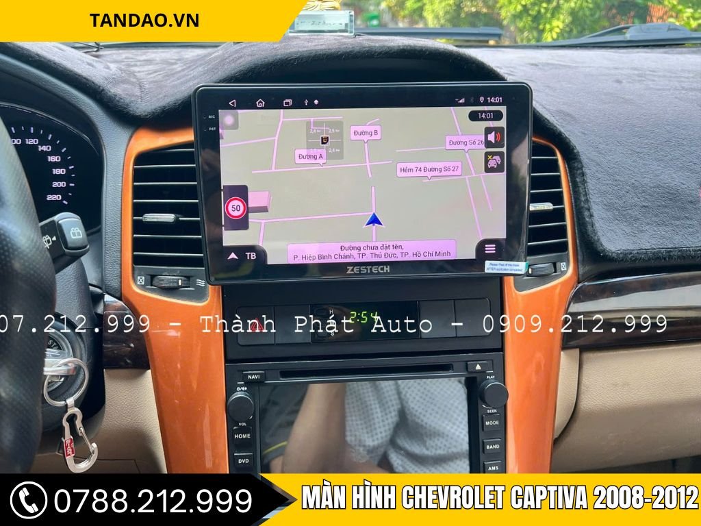 Màn Hình Android Chevrolet Captiva 2008 – 2012