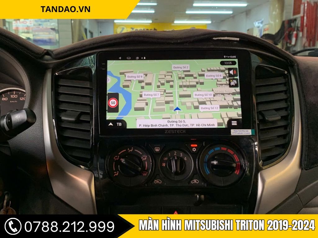 Màn Hình Android Mitsubishi Triton 2019-2024