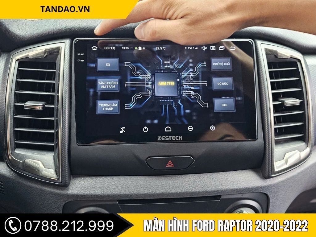 Màn Hình Android Ford Raptor 2020-2022