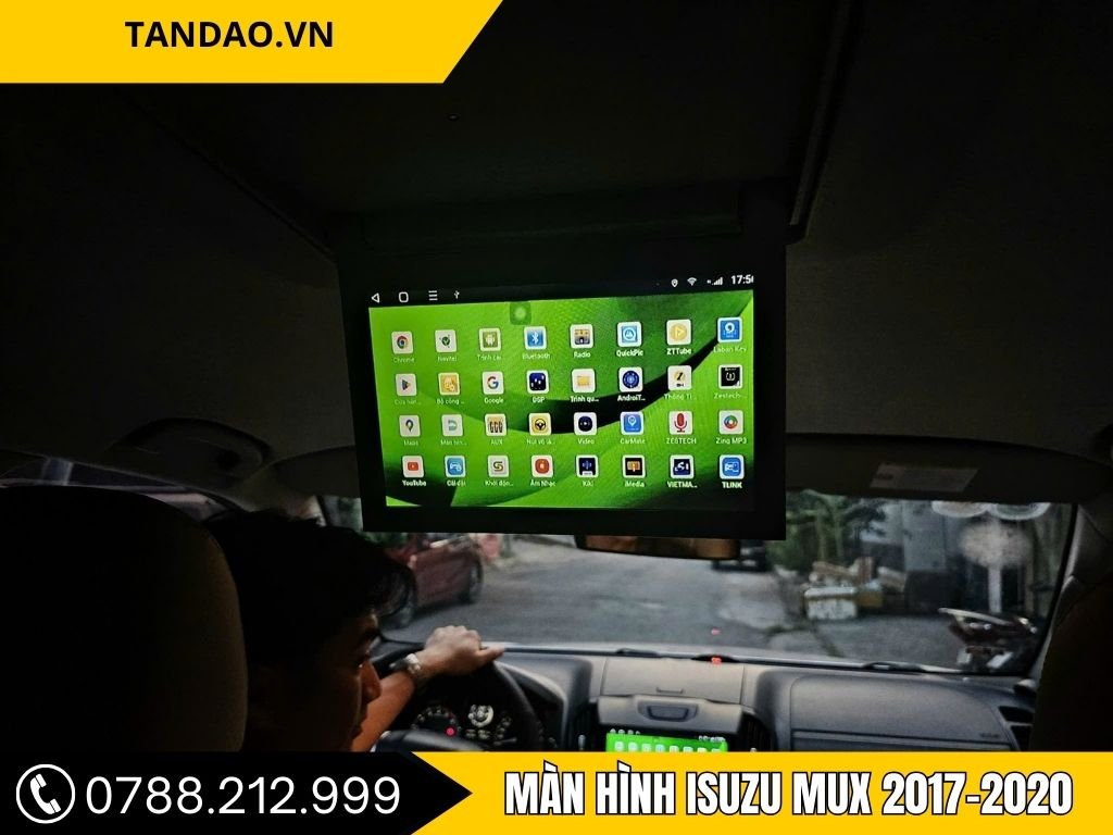 Màn Hình Isuzu Mux 2017-2020