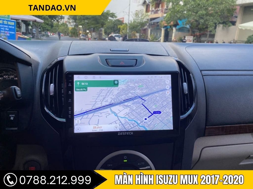 Màn Hình Isuzu Mux 2017-2020