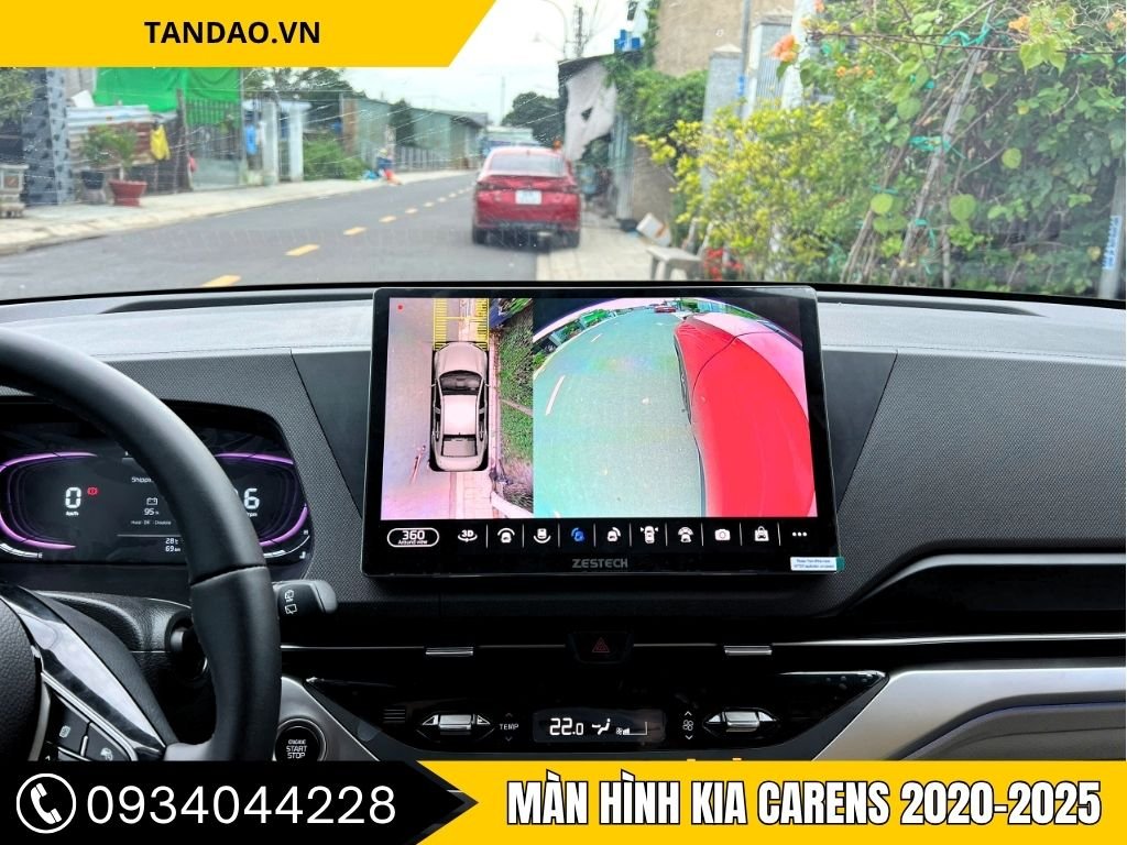 Màn Hình Android Kia Carens 2021 giúp nâng cấp hệ thống giải trí cho chiếc MPV