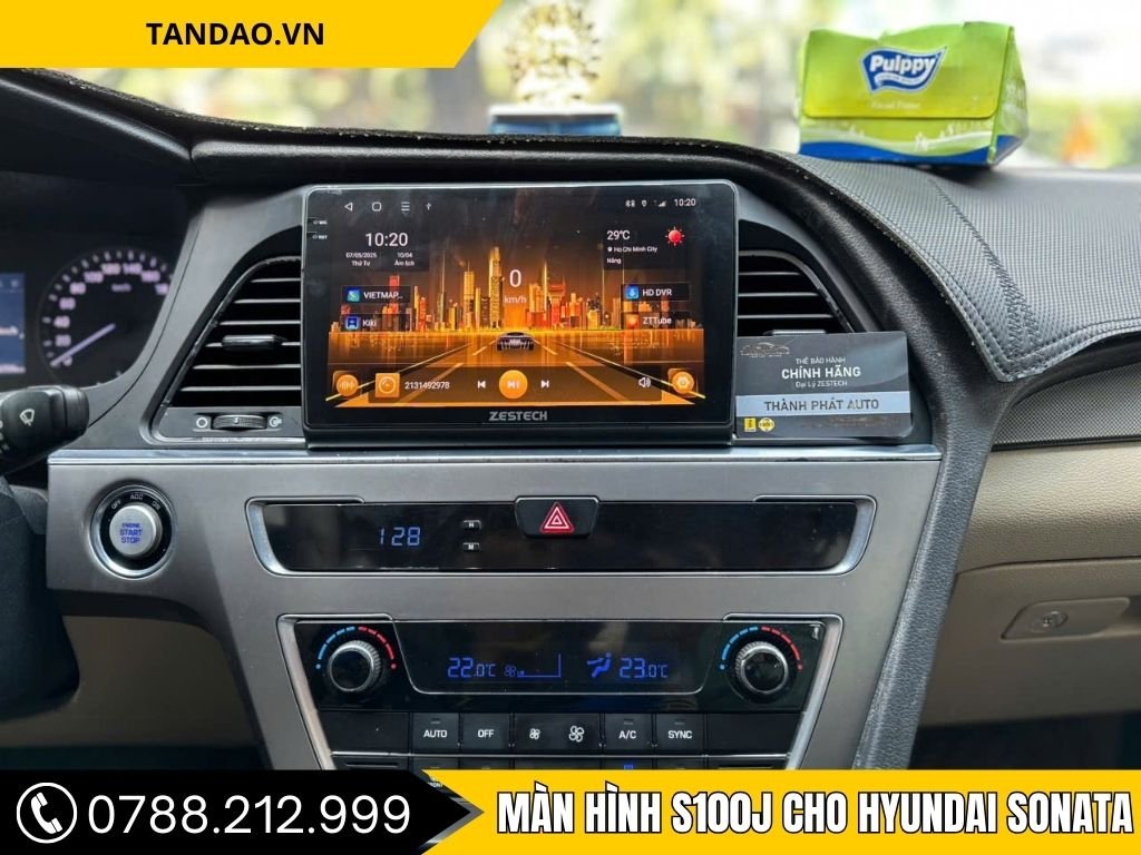 Màn Hình Zestech S100J Cho Sonata