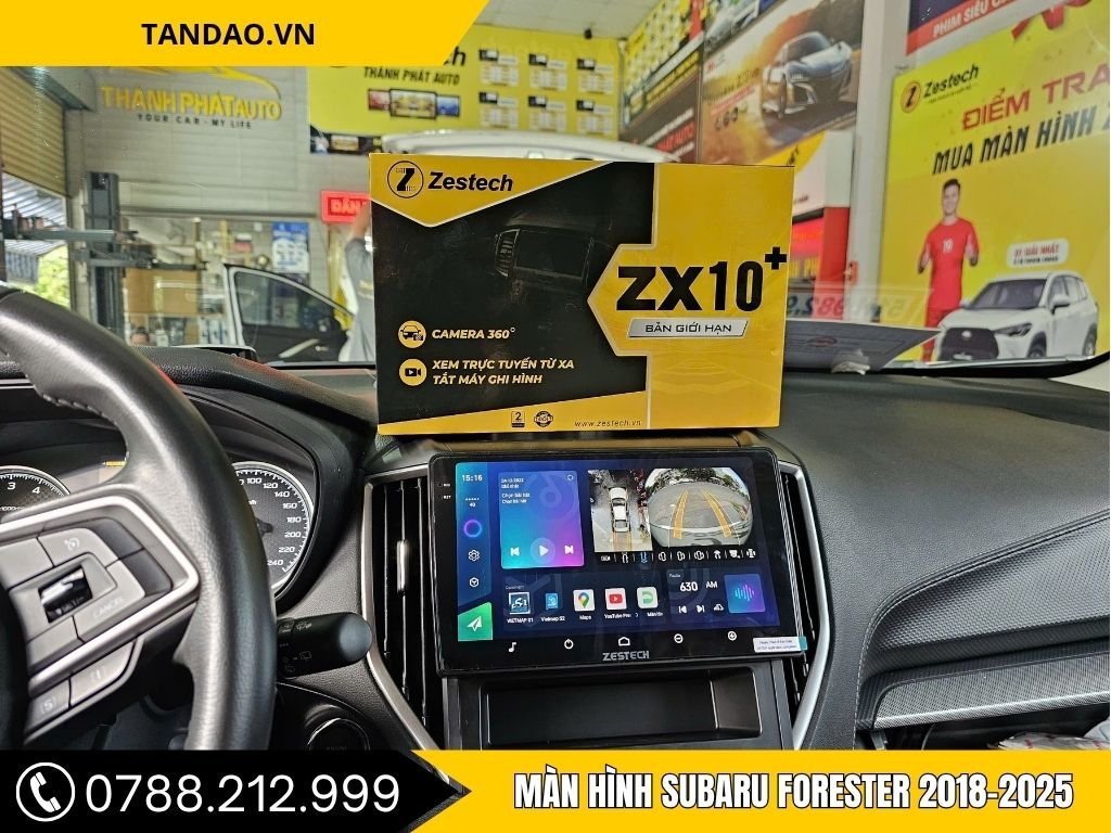 Hình ảnh Màn Hình Subaru Forester 2018-2025