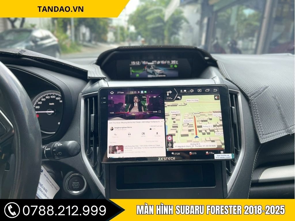 Hình ảnh Màn Hình Subaru Forester 2018-2025