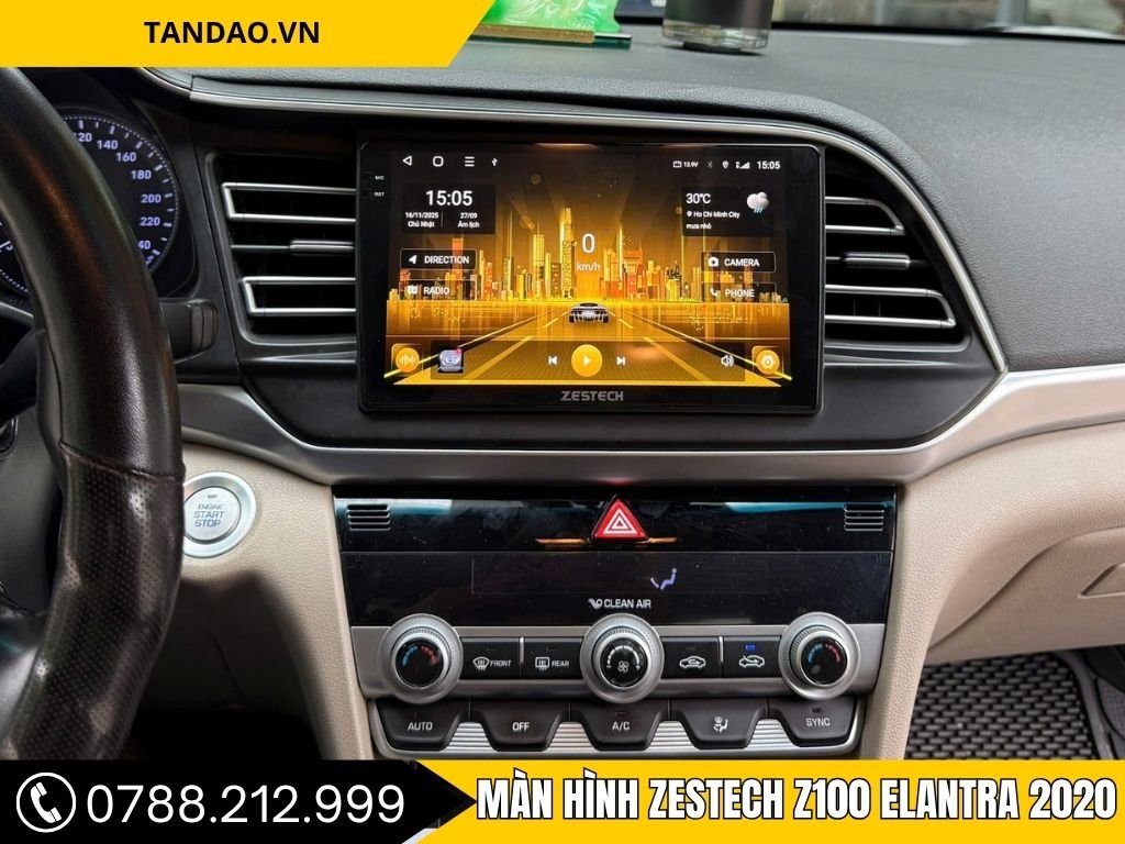 Màn Hình Android Zestech Z100 Elantra 2020
