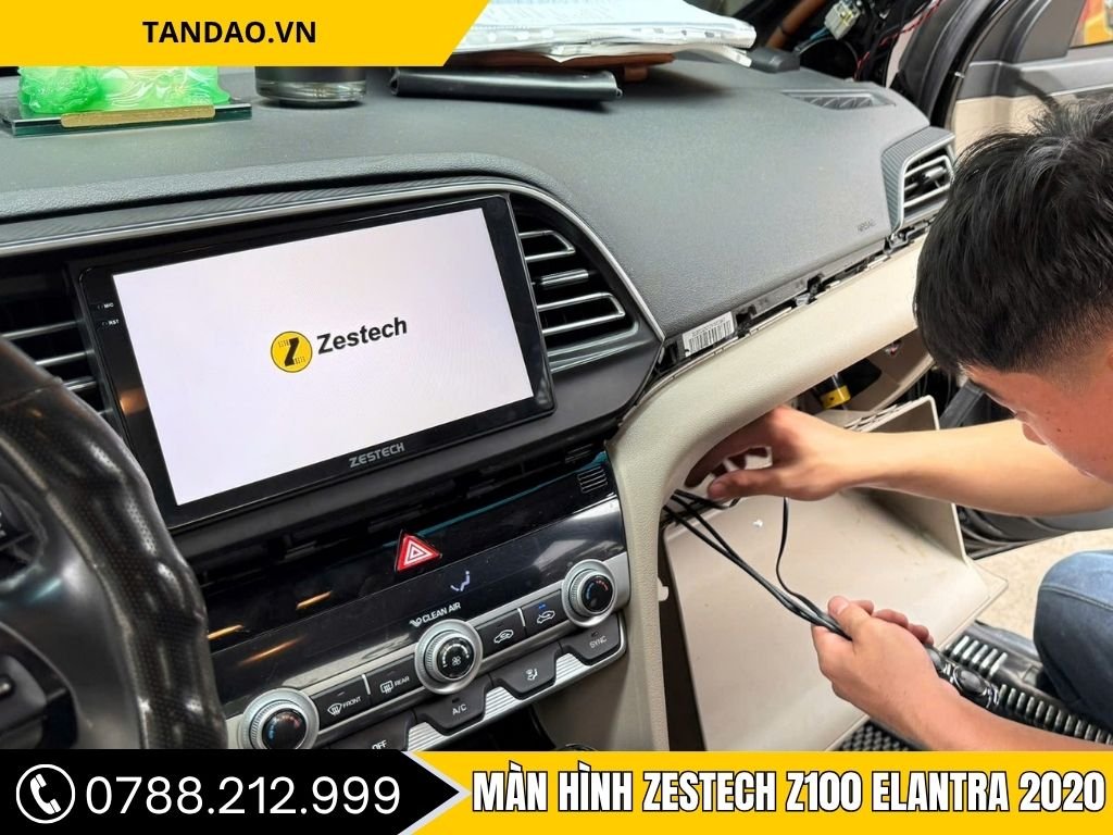 Màn Hình Zestech Z100 Cho Elantra 2020