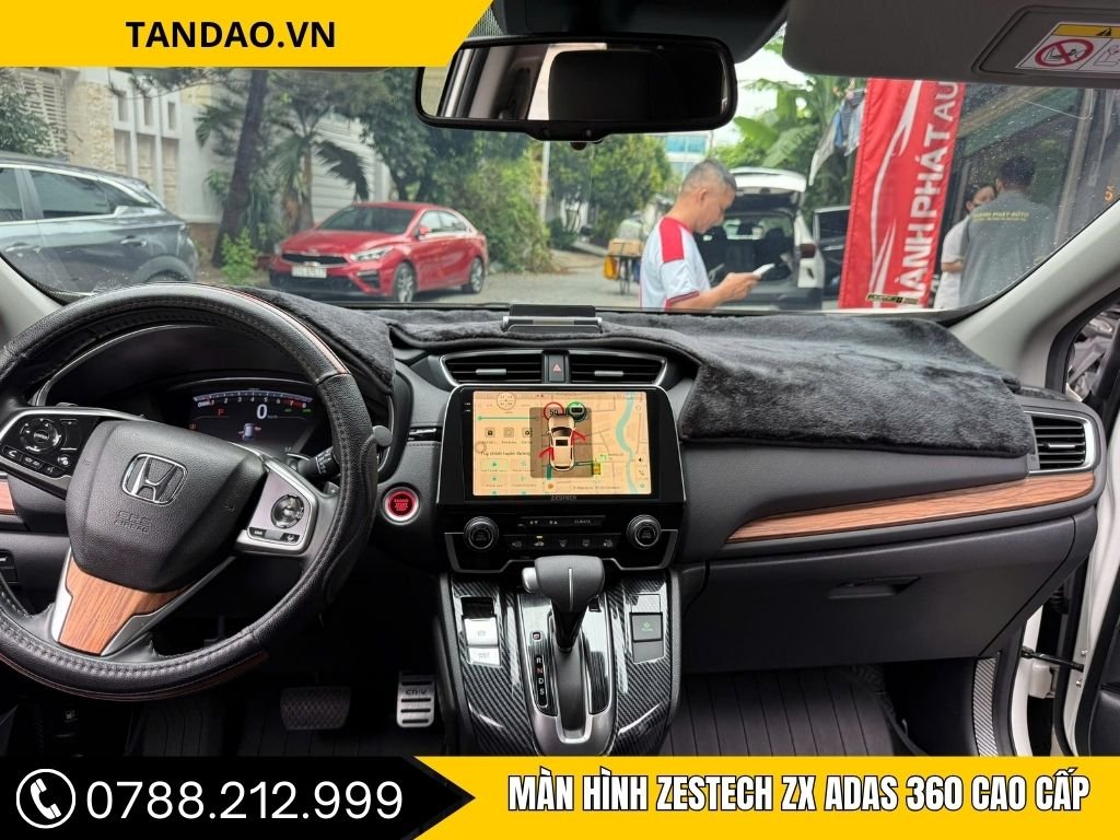 Màn Hình Zestech ZX ADAS 360 Cao Cấp Honda CRV 2020