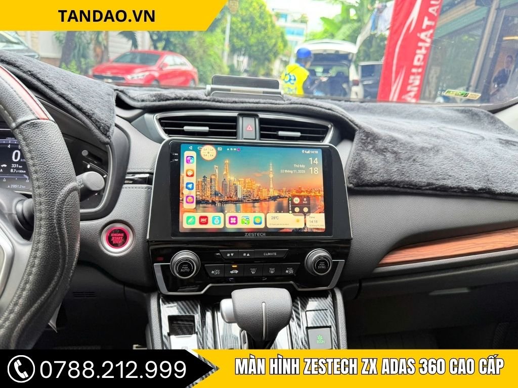 Màn Hình Zestech ZX ADAS 360 Cao Cấp Honda CRV 2020