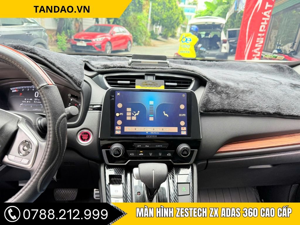 Màn Hình Zestech ZX ADAS 360 Cao Cấp Honda CRV 2020