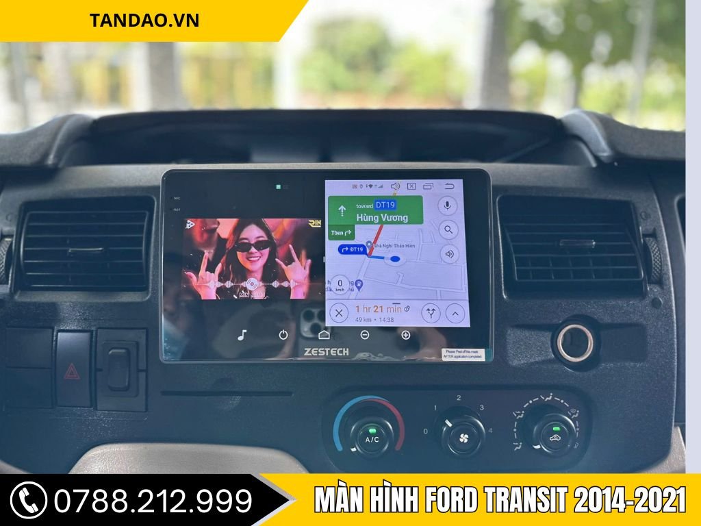 Màn Hình Android Ford Transit 2014-2021
