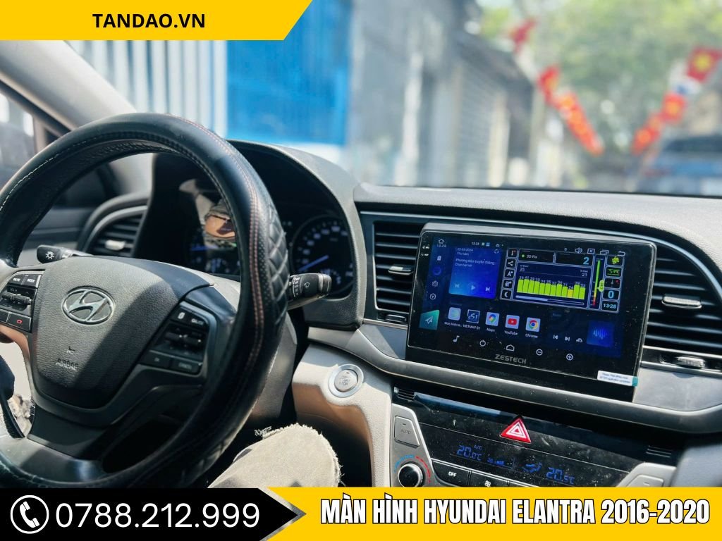 Màn hình Android Hyundai Elantra 2016-2020